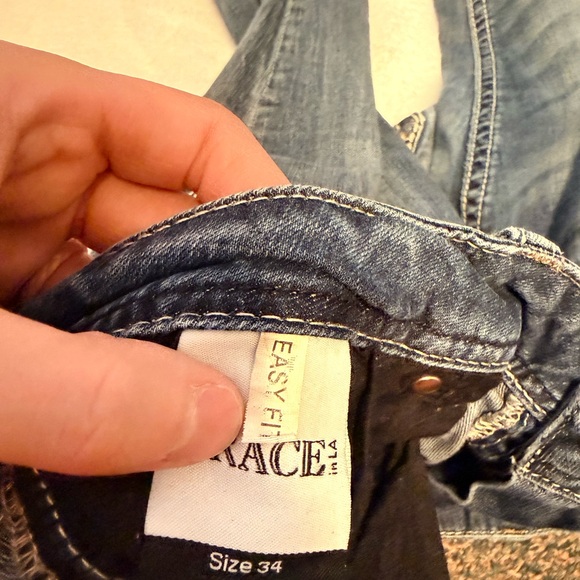 Grace in LA jeans with embellished pockets - Picture 7 of 10